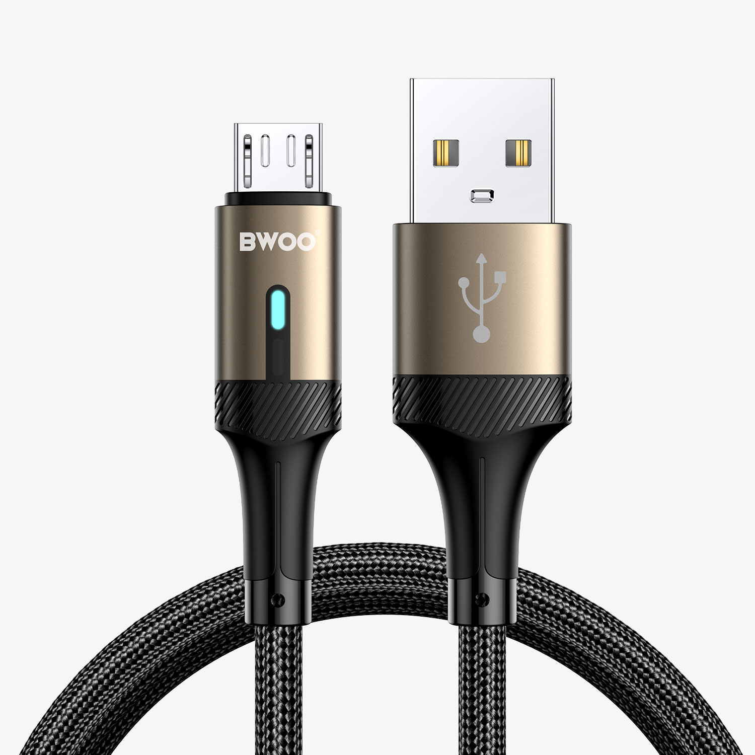 BWOO BO-X330V 3A USB Cable Black